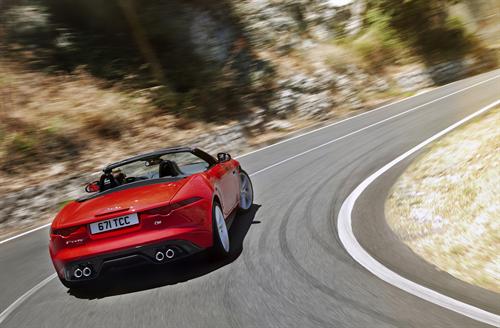 Jaguar F-TYPE rear